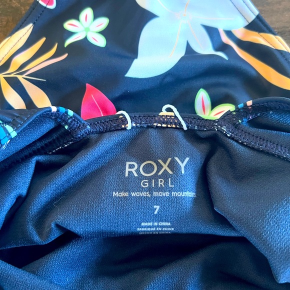 ROXY Girls' Vacay For Life One Piece Swimsuit - Picture 3 of 3
